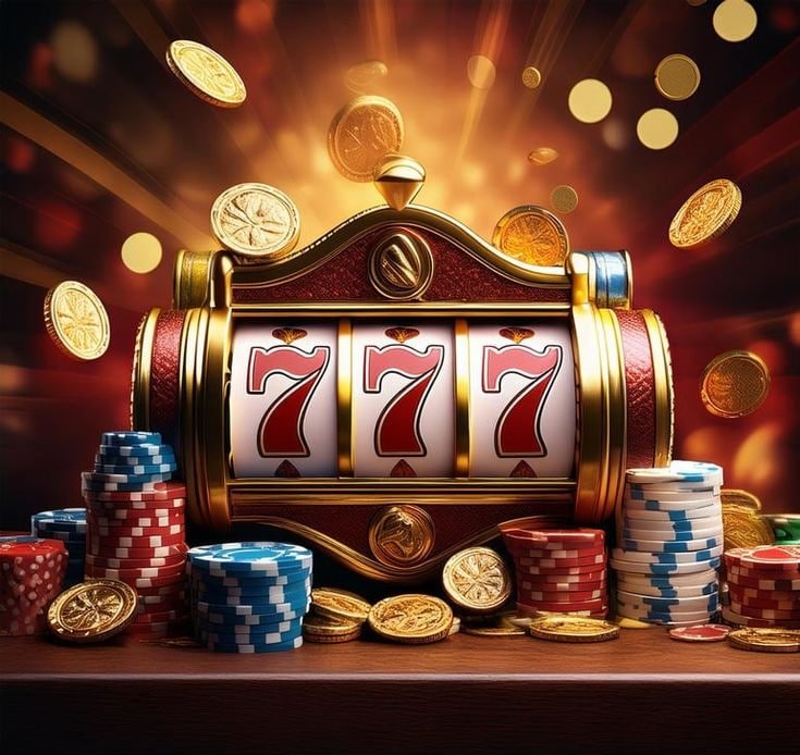 Red Tiger slot game interface on dompethoki platform showing reels and paylines
